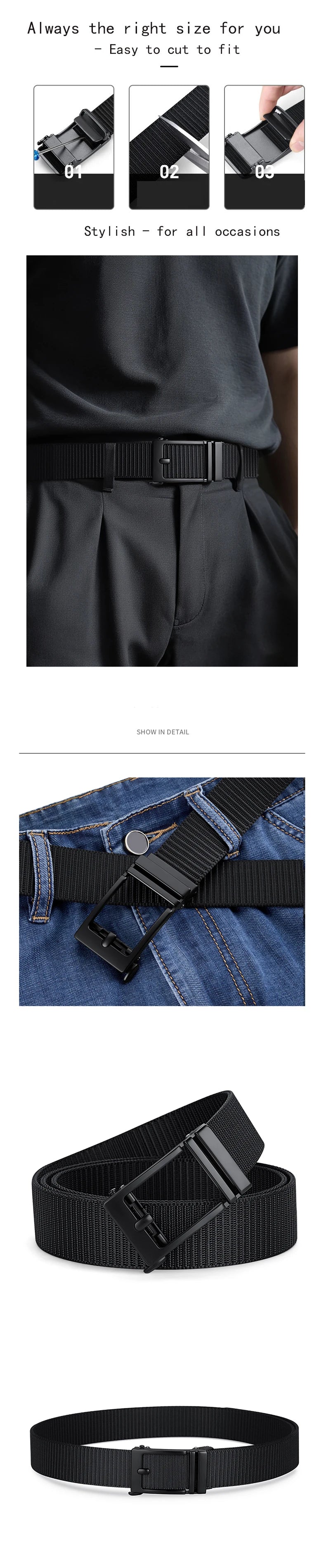 ceinture nylon VAVVAVBA Ma boutique