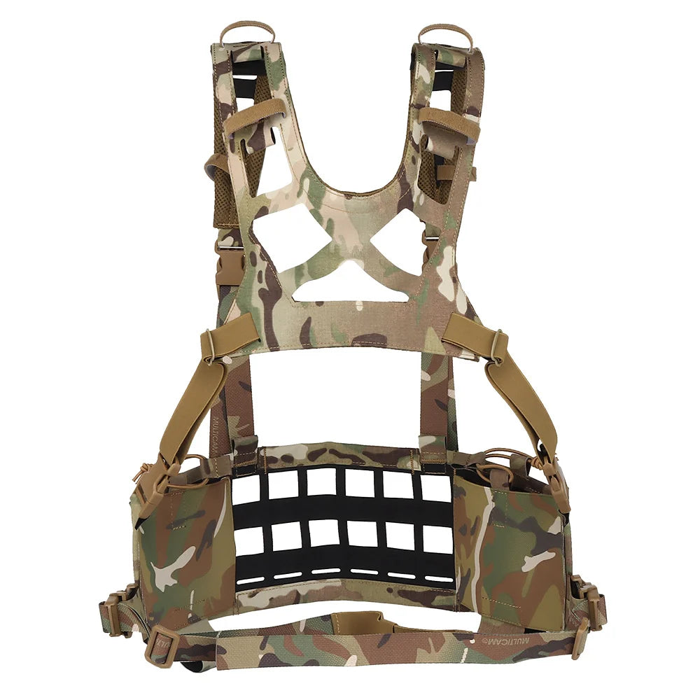 Gilet Tactique SPC - Chest Rig Léger avec Système Molle, Multi-fonction, Convertible, Plateforme de Transport de Charge pour Chasse et Activités Tactiques - BLACKBEARD OUTDOOR INDUSTRIES