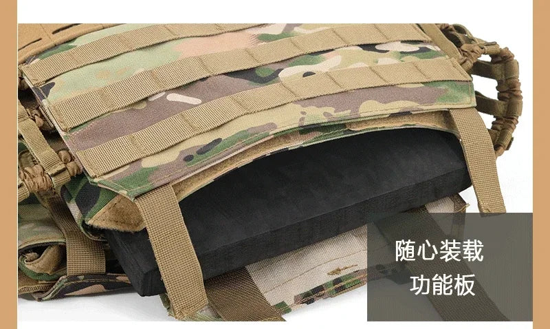 Porte-Plaques MOLLE à Dégagement Rapide – Nylon Tactique Haute Résistance Ma boutique