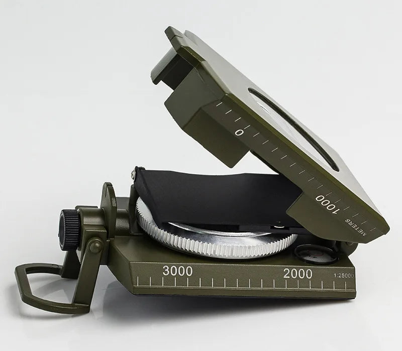 Boussole Professionnelle Haute Précision avec Inclinomètre – Outil de Navigation pour Camping, Randonnée et Survie - BLACKBEARD OUTDOOR INDUSTRIES