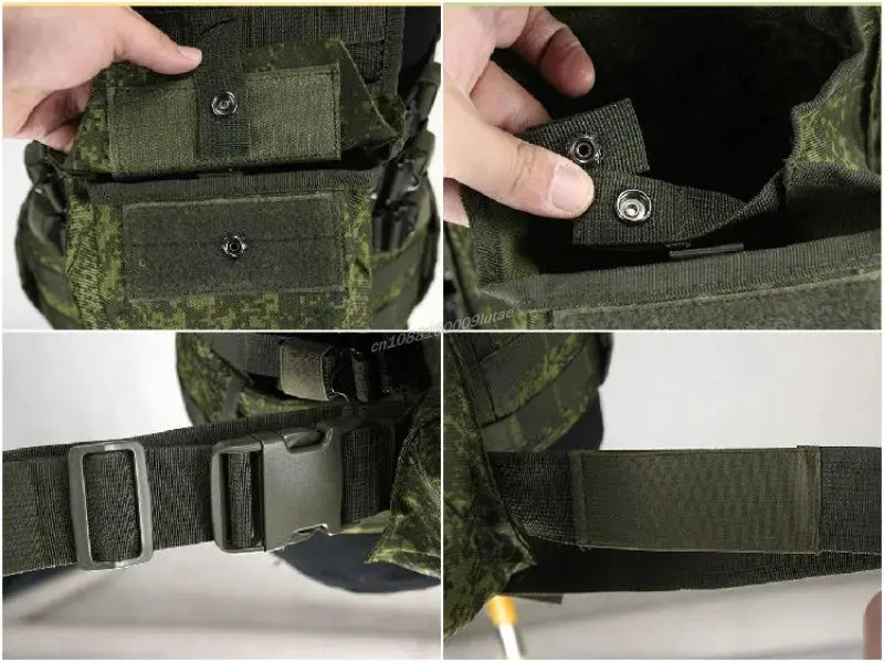 Gilet Tactique 6sh117 MOLLE EMR Little Green Man Ma boutique