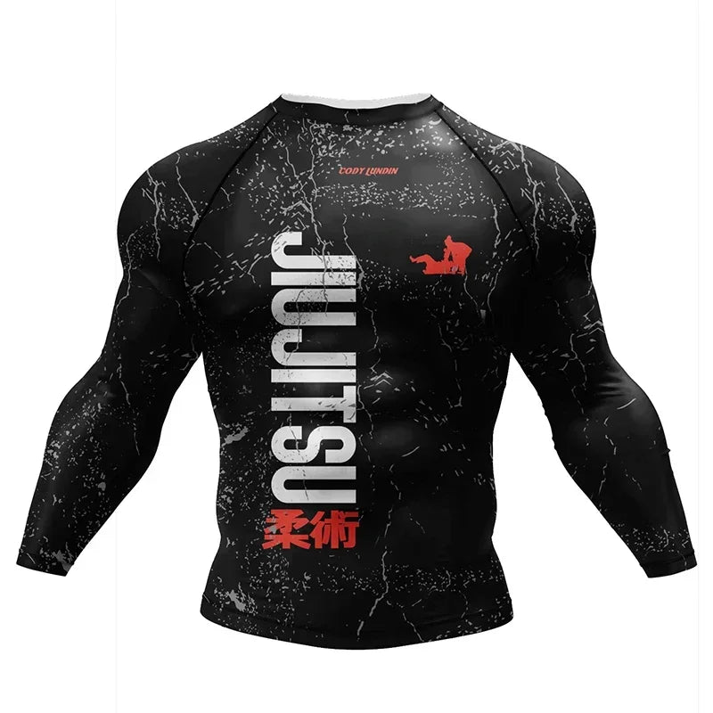 Ensemble de Rashguard Jiu Jitsu MMA pour Hommes BLACKBEARD OUTDOOR INDUSTRIES