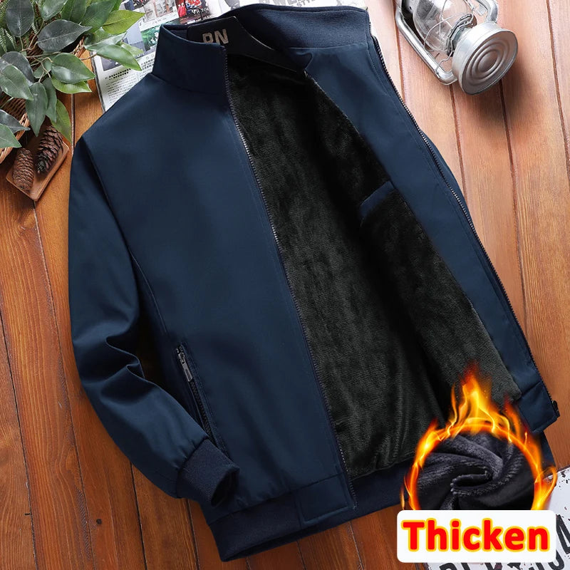 Veste Homme Automne/Hiver en Polaire Chaude Modèle Business Casual — MANTLCONX | Veste de Costume Décontractée - BLACKBEARD OUTDOOR INDUSTRIES