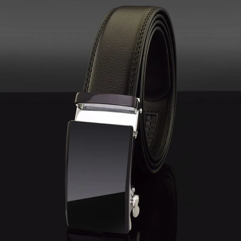 ceinture en cuir de vachette uni Ma boutique