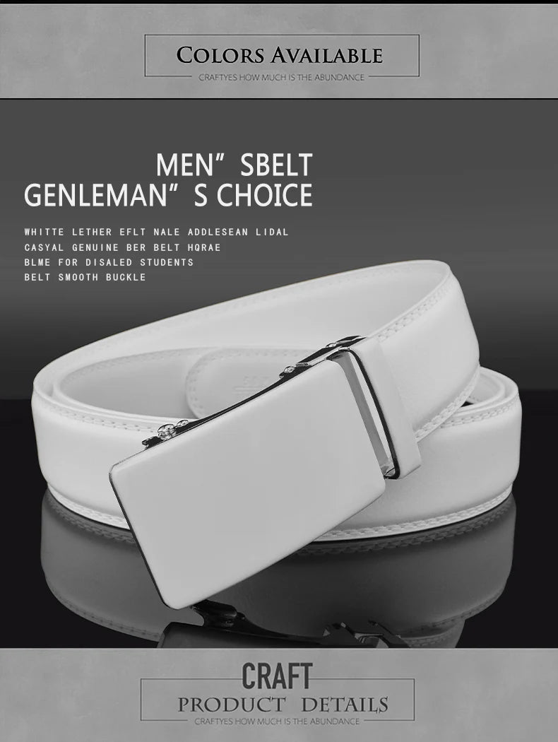ceinture en cuir de vachette uni Ma boutique