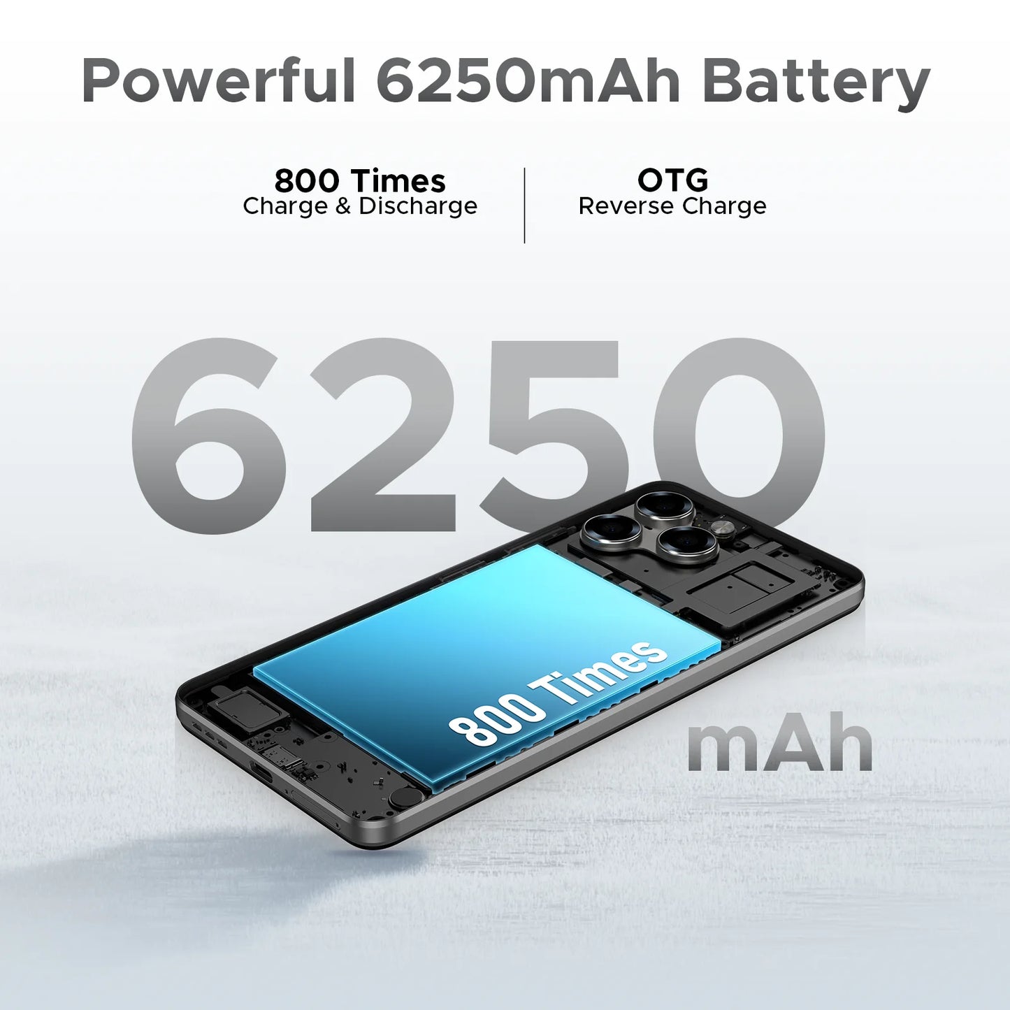 Doogee Note58 Pro – Smartphone Android 15 Global Version | 8 Go RAM + 256 Go ROM | Batterie 6250 mAh | Écran 6,75" HD+ | NFC - BLACKBEARD OUTDOOR INDUSTRIES