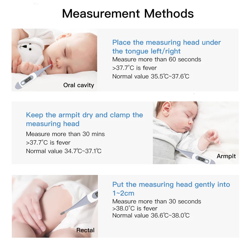 Thermomètre Médical Numérique pour Bébé et Adulte - Thermomètre Auriculaire BLACKBEARD OUTDOOR INDUSTRIES