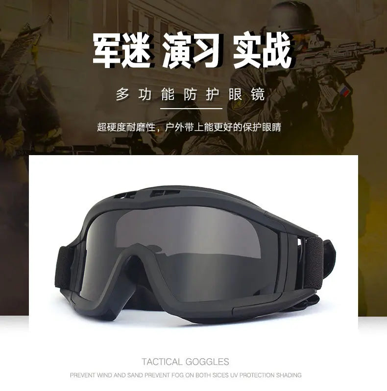 Outdoor Tactical Glasses – Desert Locust Military Fan Goggles - BLACKBEARD OUTDOOR INDUSTRIES