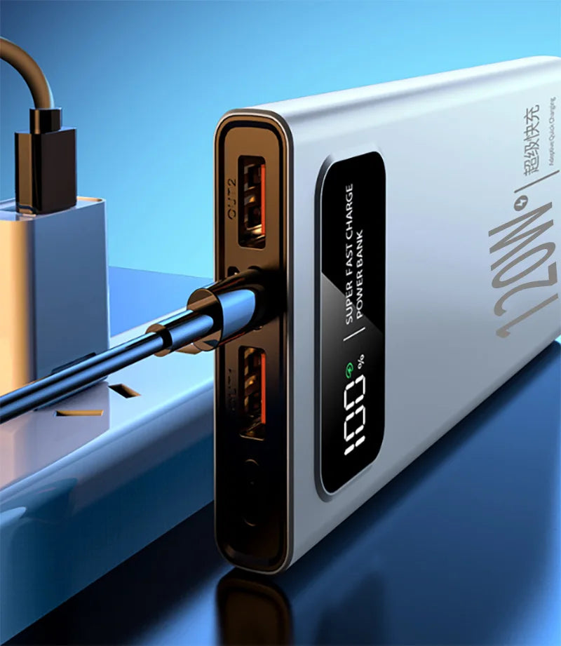 Batterie Externe Xiaomi 200000mAh – 120W Super Charge – Charge Ultra-Rapide Multi-Appareils – Écran LED – Type-C/USB-A - BLACKBEARD OUTDOOR INDUSTRIES