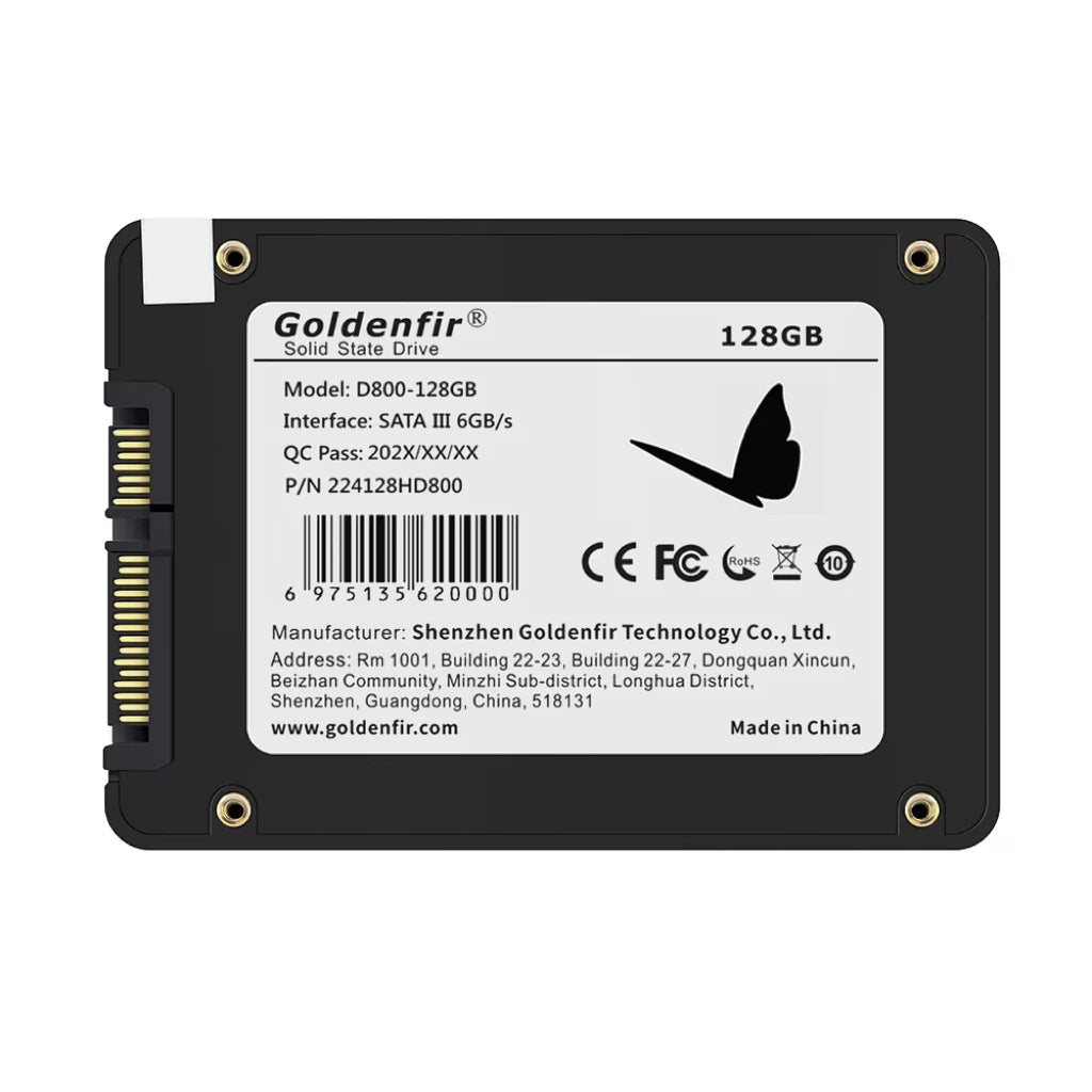Goldenfir SSD 128GB SATAIII SSD 512GB 480GB 256GB HD 1TB 500GB Hard Disk 2.5 Ma boutique