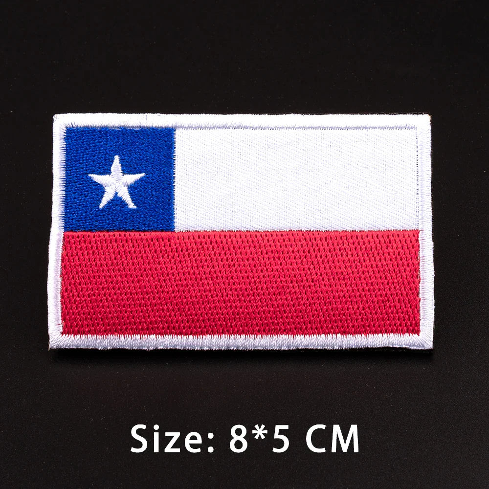 Patches Drapeaux Brodés Tactiques – international - BLACKBEARD OUTDOOR INDUSTRIES