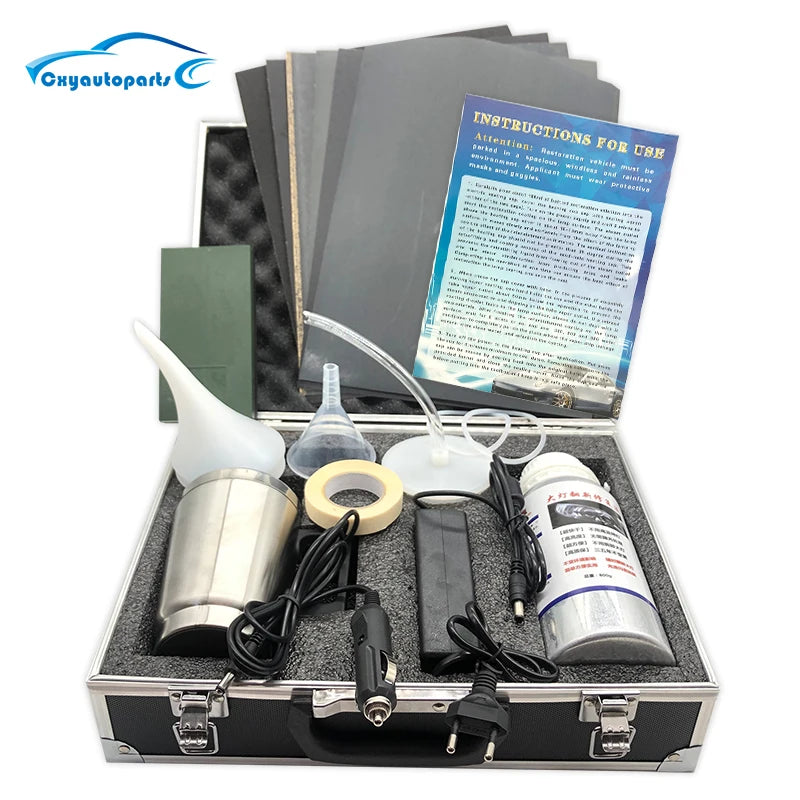 Kit de Polissage pour Phares de Voiture 800ML – Rénovation & Réparation de Phare Auto - BLACKBEARD OUTDOOR INDUSTRIES