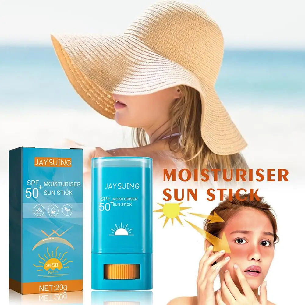 Crème Solaire Stick SPF 50+ Protection UV Antioxydant Blocage Solaire Isolation Crème Légère - Pour Tous Types de Peaux - BLACKBEARD OUTDOOR INDUSTRIES