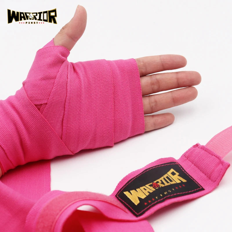 Bandages de Boxe Élastiques 2pcs – Bandages Muay Thai en Polyester & Coton, 3m/5m, Protection des Mains MMA - BLACKBEARD OUTDOOR INDUSTRIES