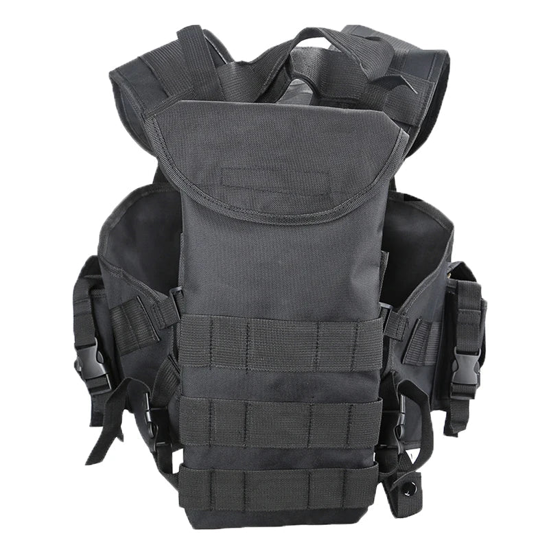 Gilet Tactique RUIN HAWK - Veste de Combat et Protection MOLLE pour Entraînement Militaire, Tir, Chasse et Activités Extérieures BLACKBEARD OUTDOOR INDUSTRIES