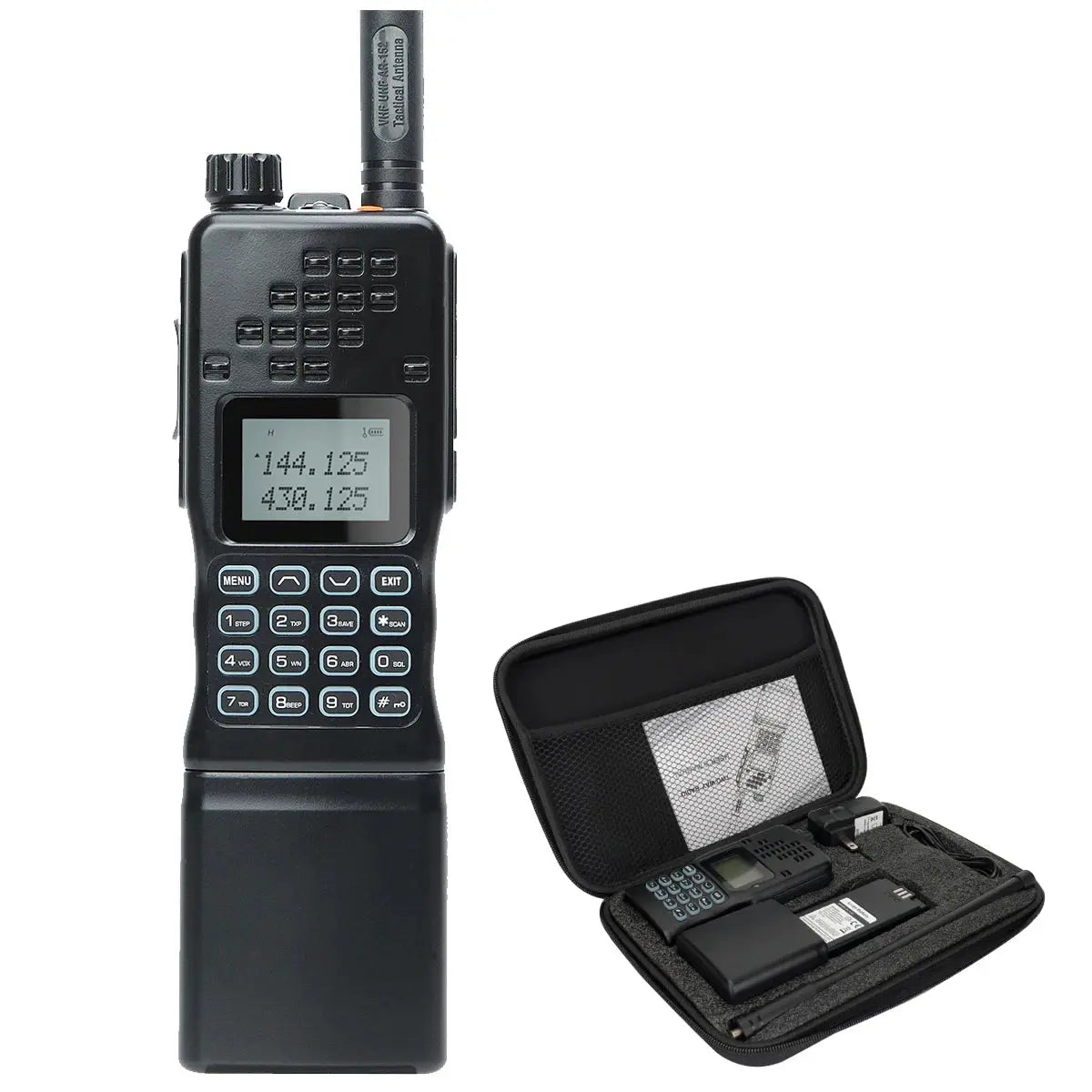 Baofeng AR-152 – Radio Tactique Puissante 25W | Batterie 12000 mAh | Portée jusqu'à 15 kml Longue portée type AN PRC-152 Ma boutique