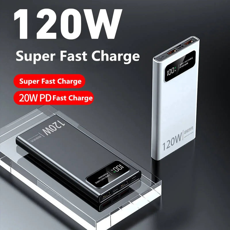 Batterie Externe Xiaomi 200000mAh – 120W Super Charge – Charge Ultra-Rapide Multi-Appareils – Écran LED – Type-C/USB-A - BLACKBEARD OUTDOOR INDUSTRIES