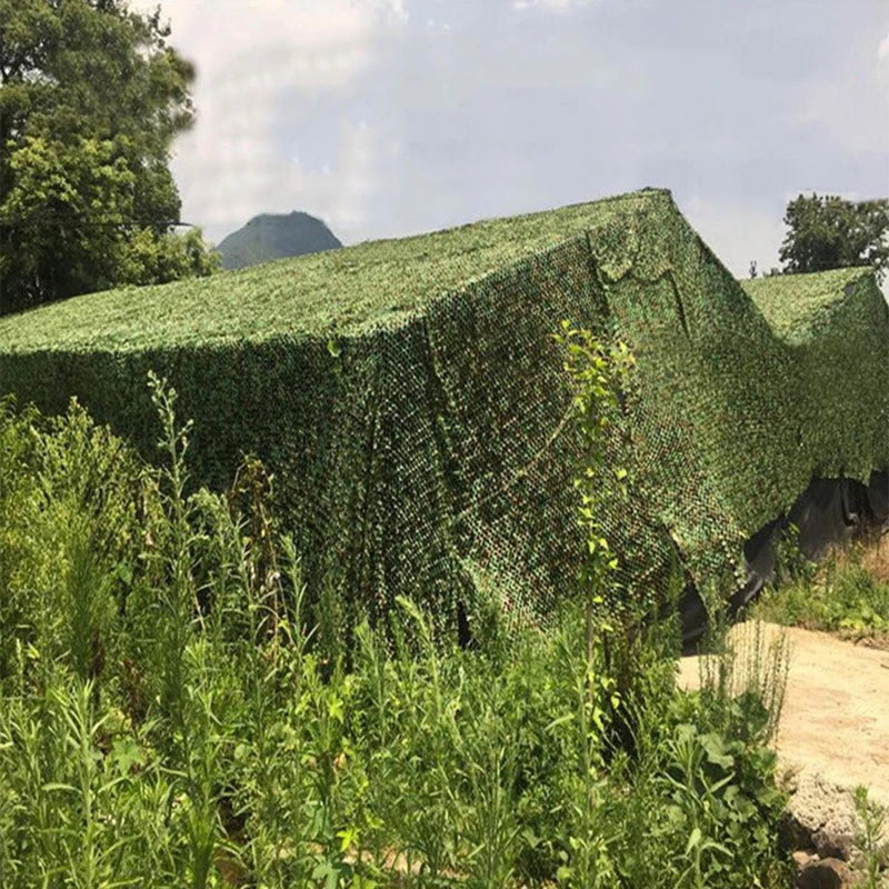 Filet de Camouflage - Filet de Camouflage pour Chasse, Tente de Jardin, Awnings de Voiture, Plusieurs Couleurs (Blanc, Bleu, Vert, Noir, Jungle, Désert) - BLACKBEARD OUTDOOR INDUSTRIES