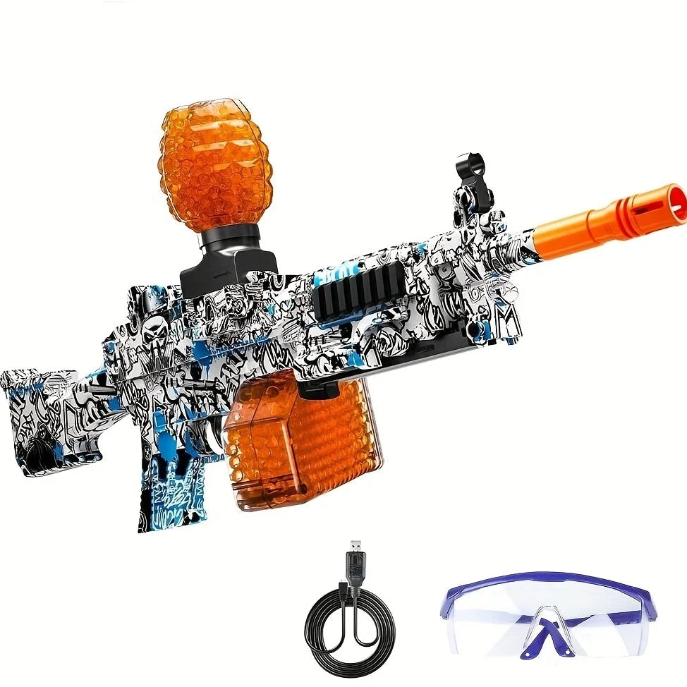 GEL Electric Ball Blaster, Rechargeable Battery, Automatic, Outdoor Games Toys For Activities Team Game M249 Ma boutique