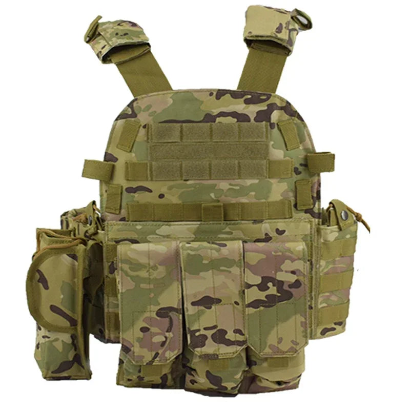 Gilet Tactique Militaire 6094 – Airsoft, Chasse, Armée, Wargame - BLACKBEARD OUTDOOR INDUSTRIES