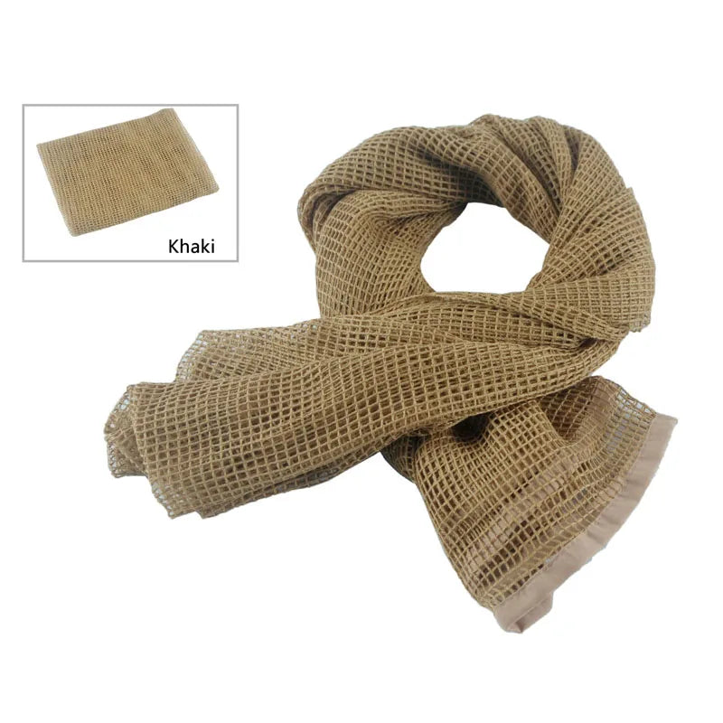 Foulard Camouflage en Maille - Voile de Sniper Camouflage pour Extérieur (Camping, Randonnée, Chasse, Tir) BLACKBEARD OUTDOOR INDUSTRIES
