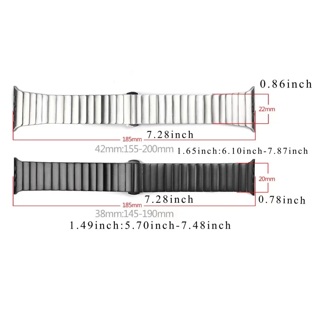 Bracelet en Titane pour Apple Watch (40/42/44/45/46/49mm) BLACKBEARD OUTDOOR INDUSTRIES