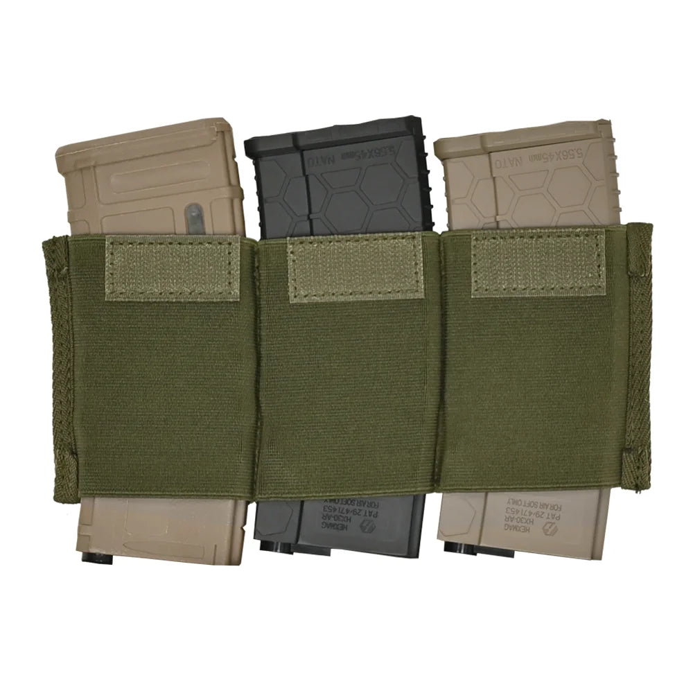 Tactifans 5.56 Triple porte chargeur pour Micro Fight MK3 MK4 Chest Rig BLACKBEARD OUTDOOR INDUSTRIES