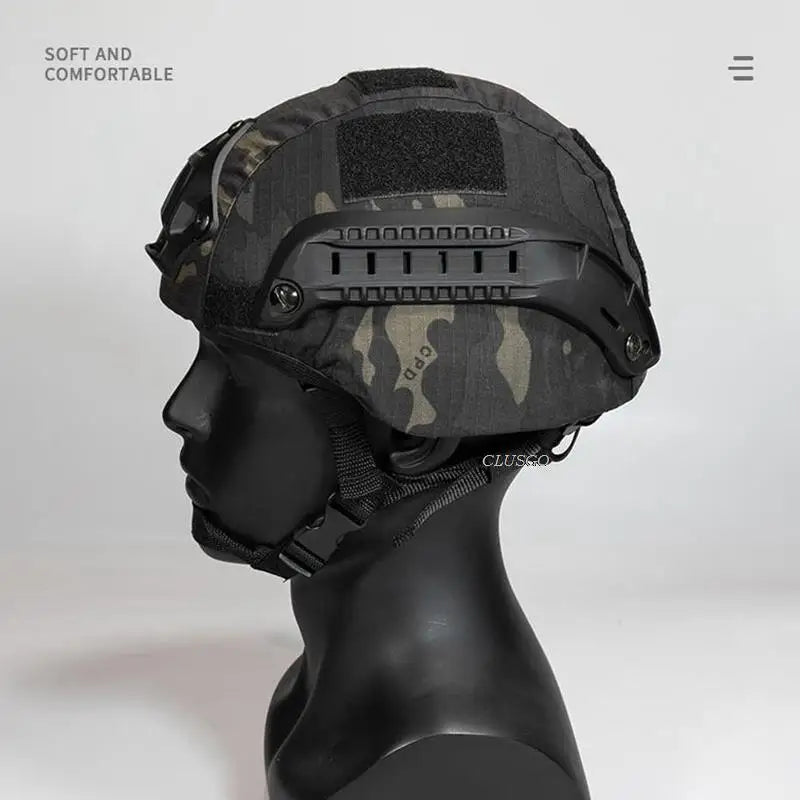 Housse de Casque Multicam pour Casque Tactical MICH 2000 – Airsoft & Tir - BLACKBEARD OUTDOOR INDUSTRIES