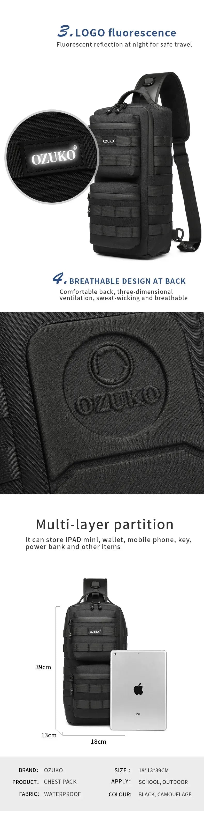 Sac Bandoulière OZUKO Ma boutique