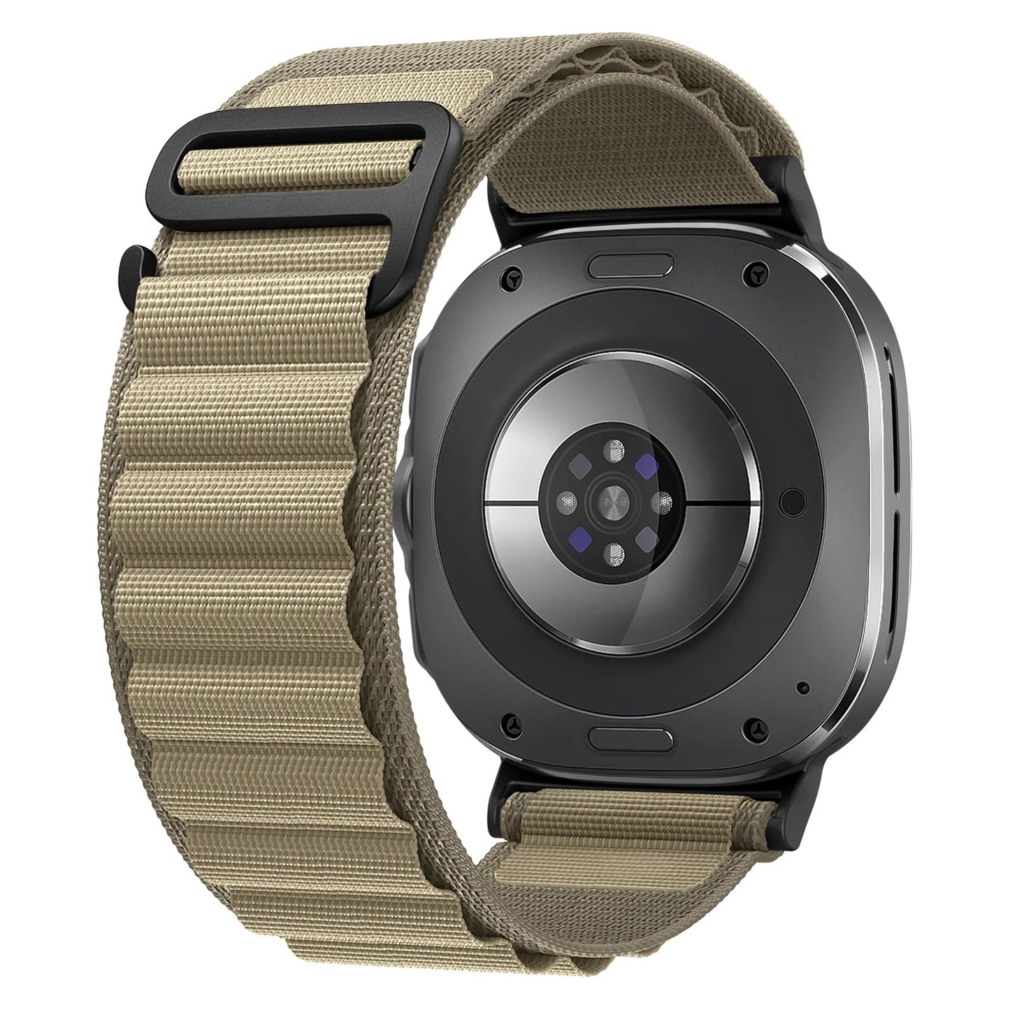 Alpine Loop Bracelet pour Samsung Galaxy Watch Ultra 47mm – Bracelet Sport en Nylon avec Boucle en Titane BLACKBEARD OUTDOOR INDUSTRIES