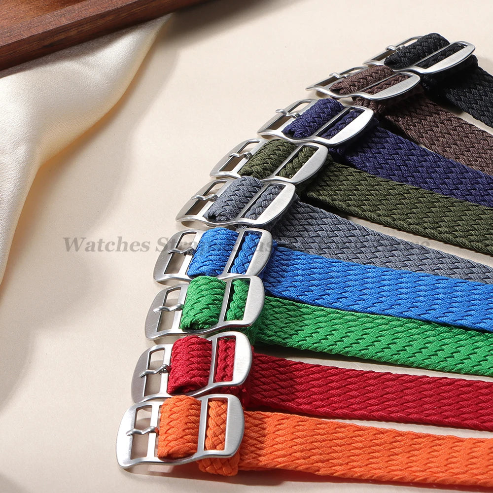 Bracelet de Montre en Toile Nylon Tissée – Compatible avec Omega, Seiko, Samsung, Huawei et Autres Montres - BLACKBEARD OUTDOOR INDUSTRIES