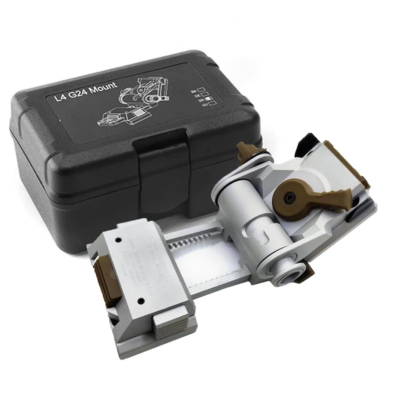 Support Métallique L4 G24 NVG – Montage Wilcox pour Jumelles de Vision Nocturne PVS-15 / PVS-18 / GPNVG-18 - BLACKBEARD OUTDOOR INDUSTRIES
