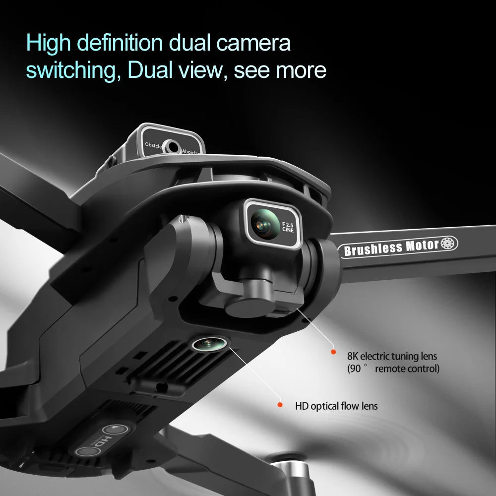 2025 V168 Pro MAX GPS Drone 8K Professional HD Camera 5G WIFI FPV 360° Ma boutique