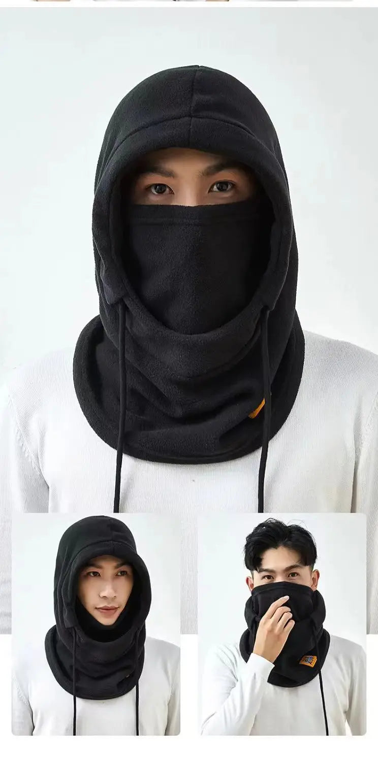cagoule polaire d’hiver 3-en-1 unisexe Ma boutique