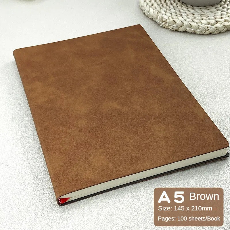 Carnet de Notes en Simili Cuir A5 - Élégance et Fonctionnalité pour Bureau et Affaires BLACKBEARD OUTDOOR INDUSTRIES