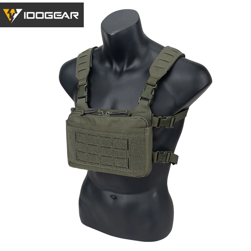 IDOGEAR KGR Tactical Chest Rig MOLLE – Harnais Tactique Compact Ma boutique