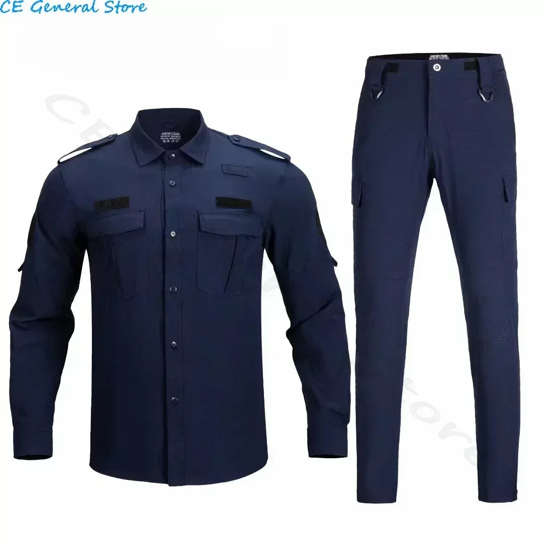 Ensemble de Travail 2 Pièces Homme – T-shirt Robuste + Pantalon - BLACKBEARD OUTDOOR INDUSTRIES