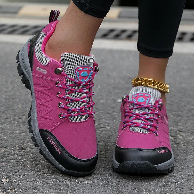 Chaussures de Randonnée Femme – Baskets Imperméables, Antidérapantes, Confortables pour la Marche, Escalade et Activités Outdoor - BLACKBEARD OUTDOOR INDUSTRIES
