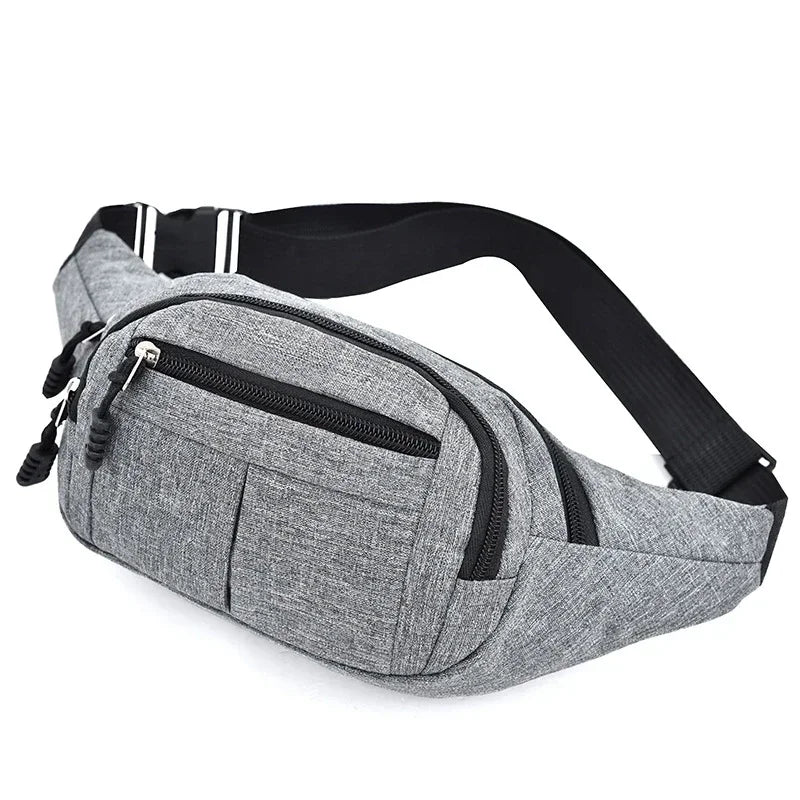 Sac Banane Homme Étanche – Style Coréen, Toile Oxford, Multi-usage - BLACKBEARD OUTDOOR INDUSTRIES