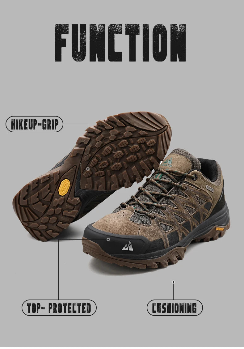 Chaussures de Randonnée Homme HIKEUP – Respirantes, Antidérapantes, Imperméables | Trekking & Outdoor - BLACKBEARD OUTDOOR INDUSTRIES