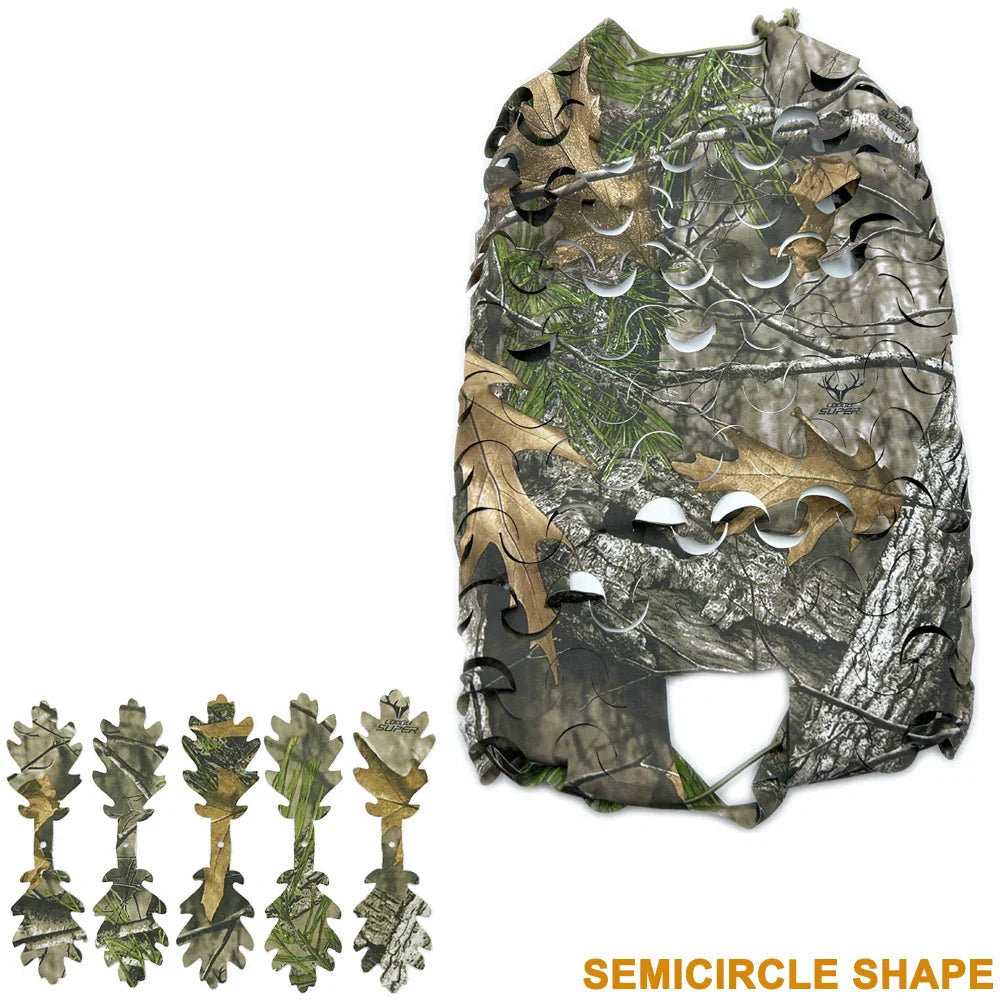 Housse de Casque Airsoft 3D Camo avec Découpe Laser en Forme de Feuilles Ma boutique