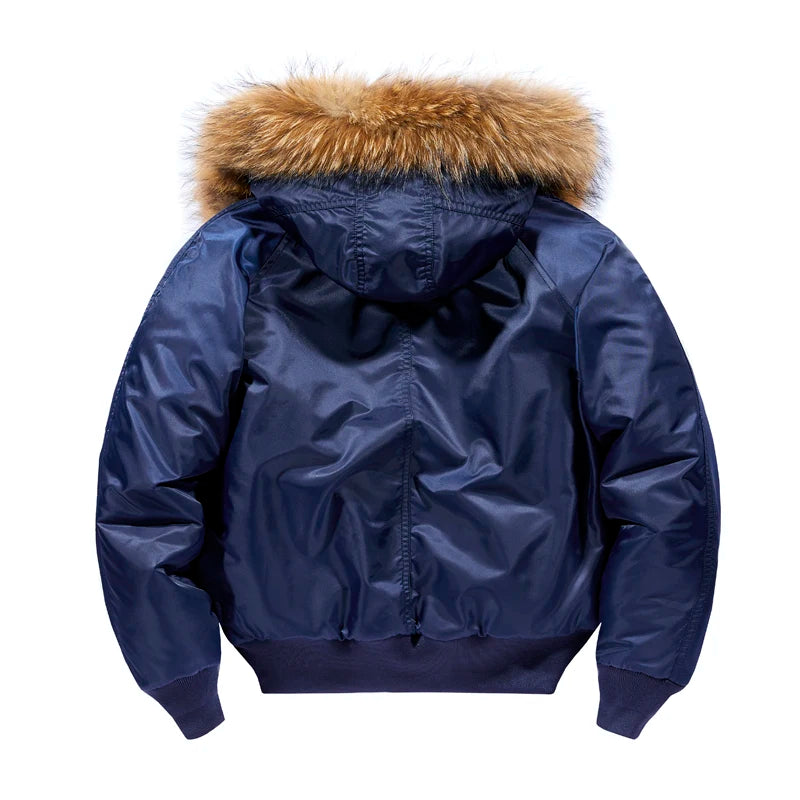 Veste Bombardier Homme Hiver Chaude - BLACKBEARD OUTDOOR INDUSTRIES