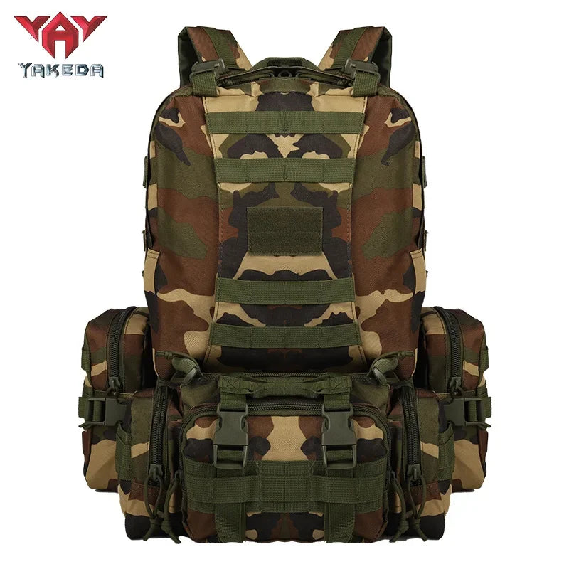 YAKEDA Sac à Dos Tactique MOLLE – Sac Duffel Multifonction Outdoor - BLACKBEARD OUTDOOR INDUSTRIES