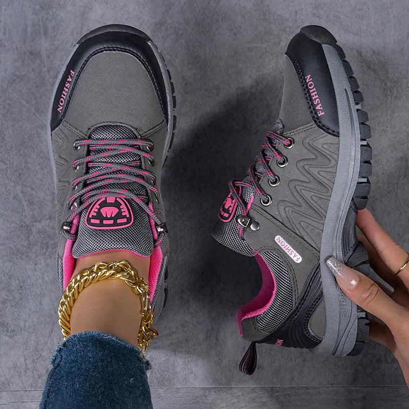 Chaussures de Randonnée Femme – Baskets Imperméables, Antidérapantes, Confortables pour la Marche, Escalade et Activités Outdoor - BLACKBEARD OUTDOOR INDUSTRIES
