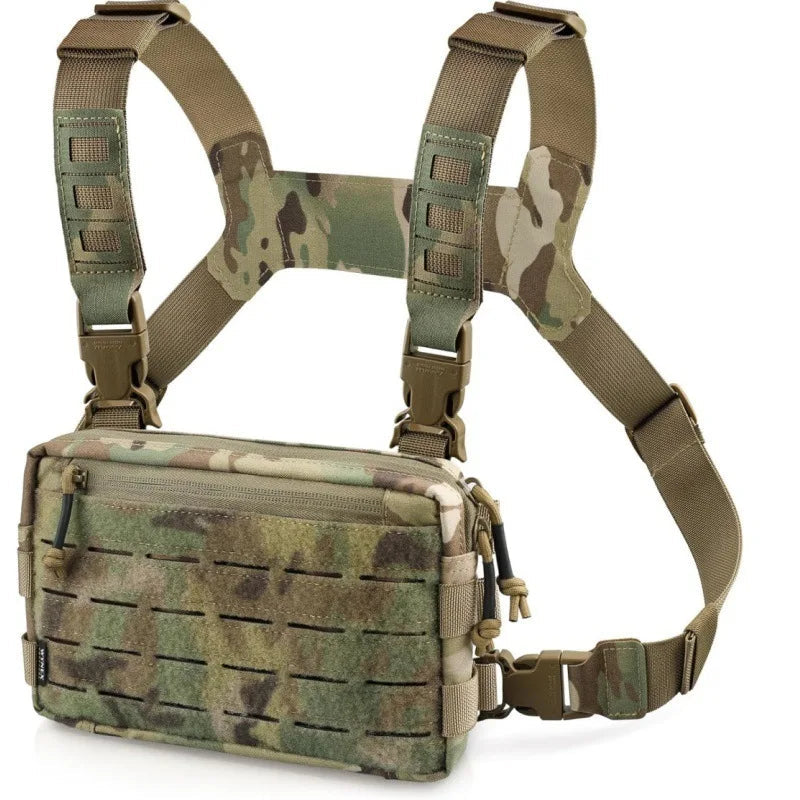 Sac Tactique pour Épaule Molle en Nylon 1000D – Poche Airsoft, Sac de Camping, Sac de Randonnée EDC, Sac de Chasse et Pêche BLACKBEARD OUTDOOR INDUSTRIES