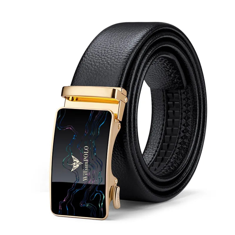 Ceinture en Cuir de Vachette Business WILLIAMPOLO Ma boutique