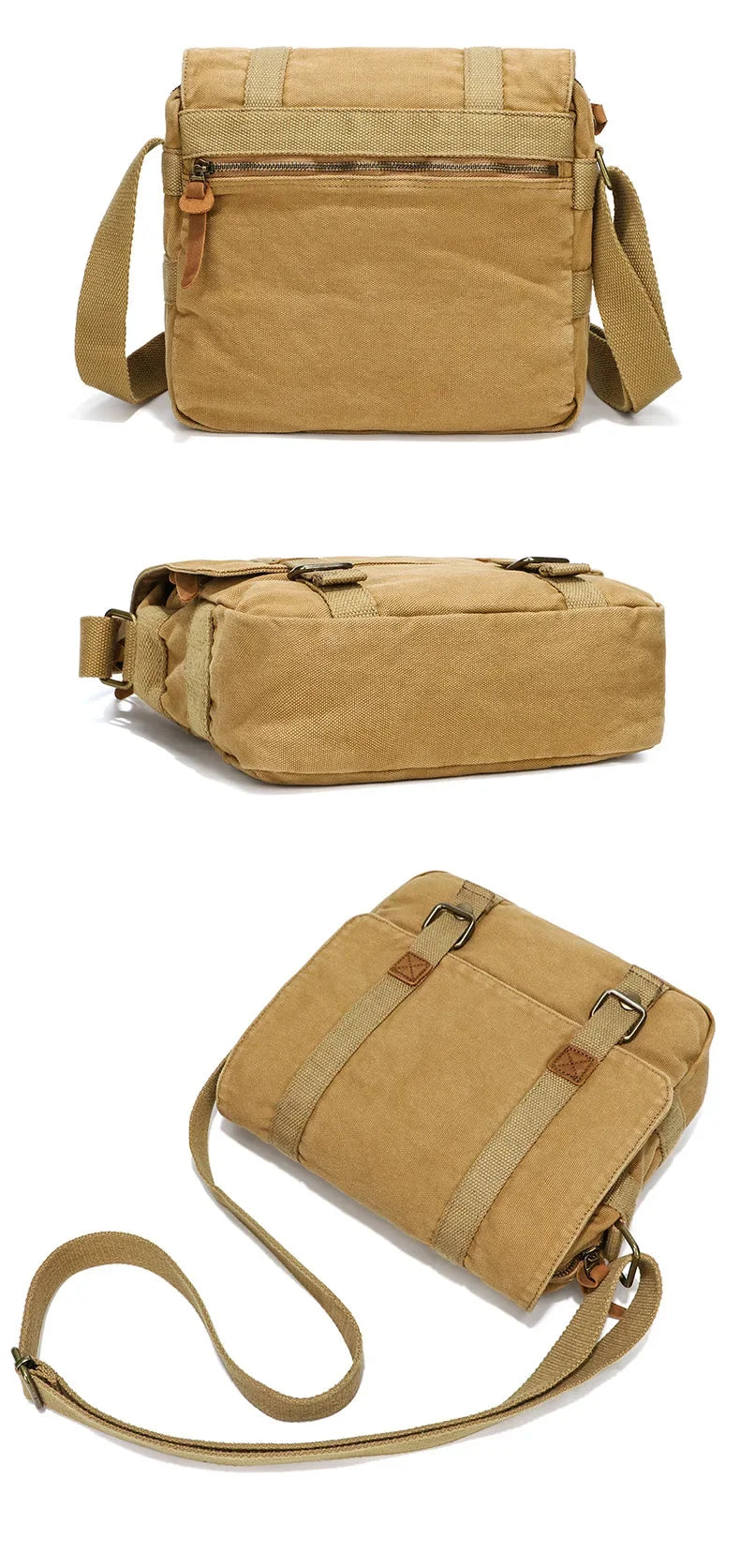 Sac Bandoulière Vintage en Toile - BLACKBEARD OUTDOOR INDUSTRIES
