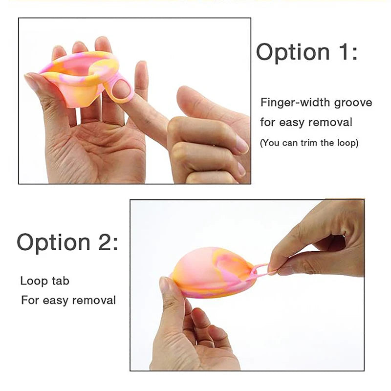Disque Menstruel Réutilisable Feminy avec Anneau – Silicone Médical | Confort Invisible & Zéro Fuite - BLACKBEARD OUTDOOR INDUSTRIES