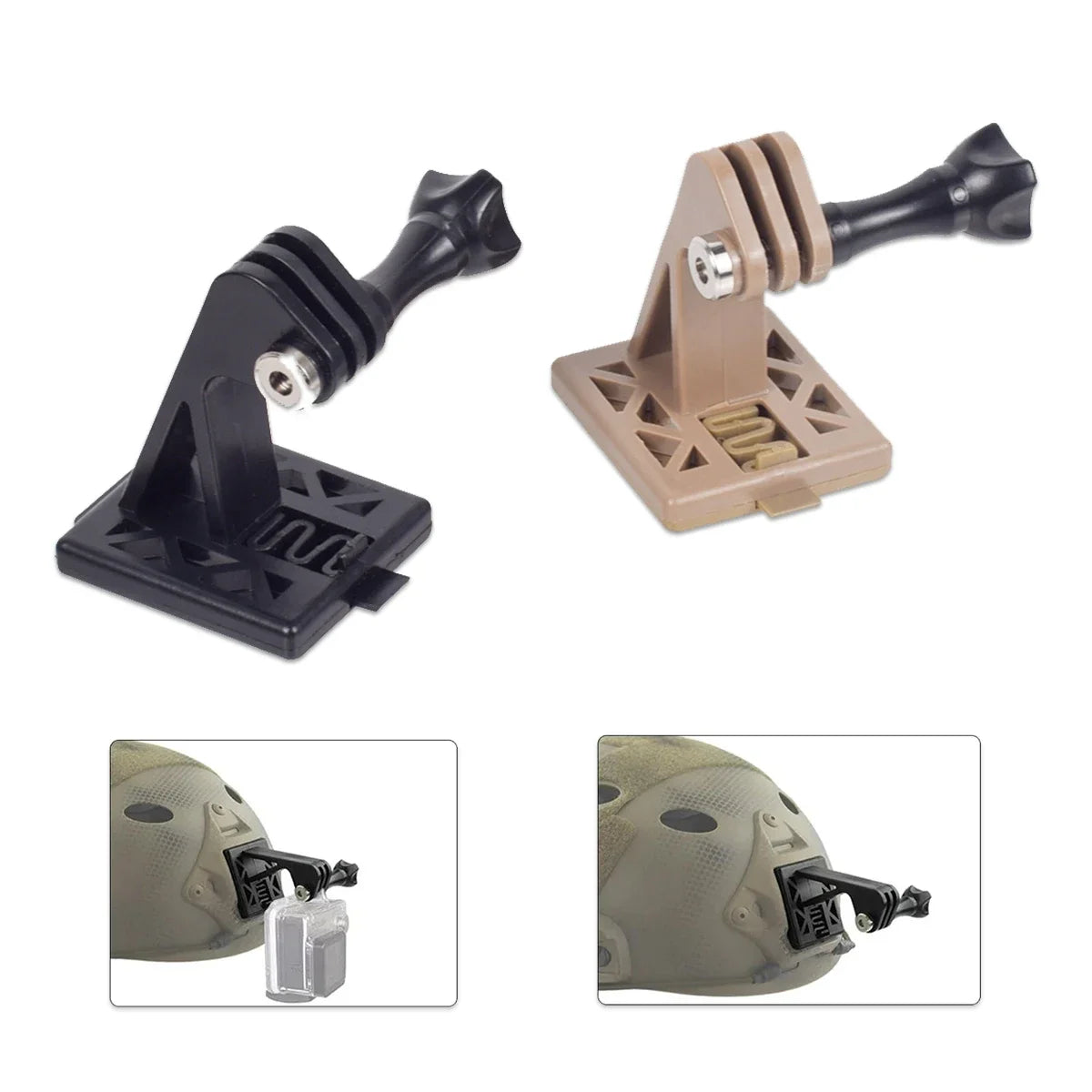 Adaptateur Base Fixe pour Casque FAST MICH NVG – Support Caméra d’Action GoPro Hero Ma boutique