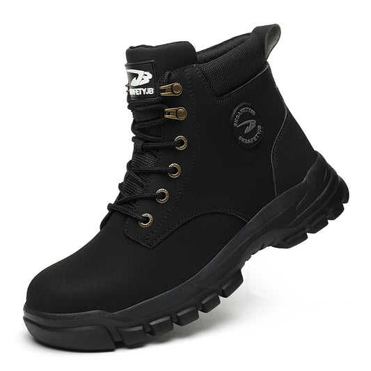 Chaussures de Sécurité Homme et Femme - Sneakers Anti-écrasement avec Embout Métallique, Bottes de Travail Indestructibles pour Construction - BLACKBEARD OUTDOOR INDUSTRIES